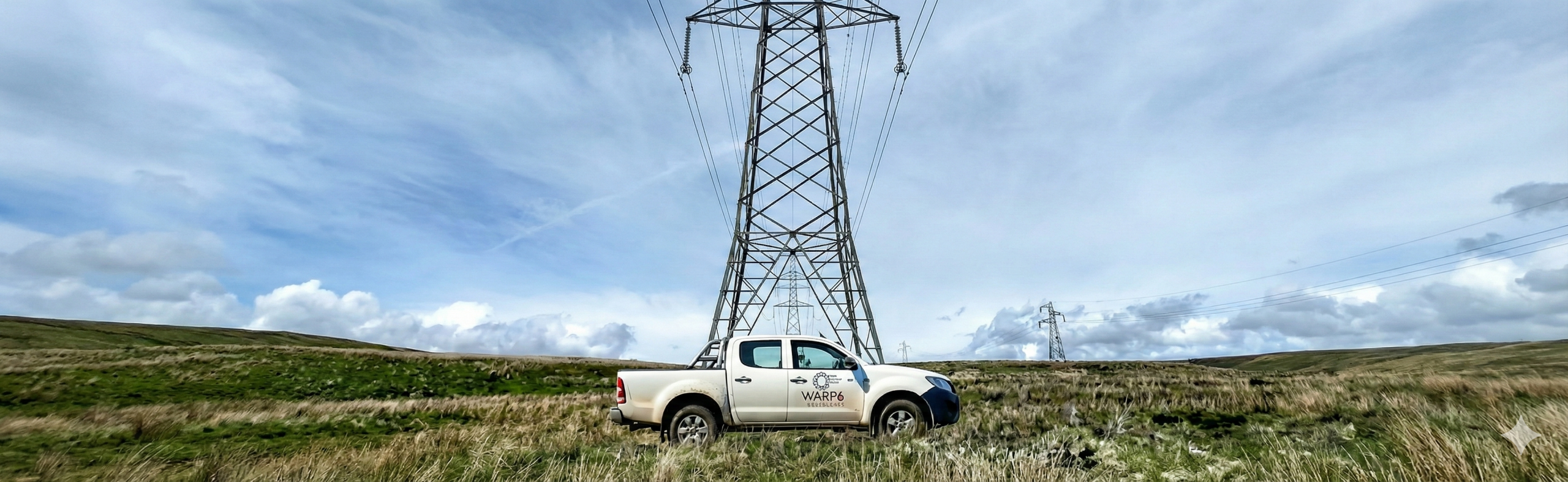 energia carro con torre warp6